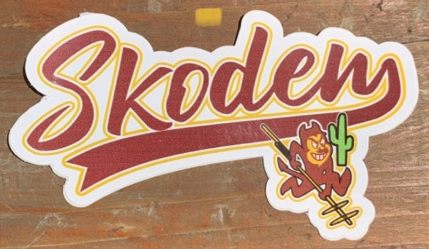 Skoden Burnie Harvesting Sticker