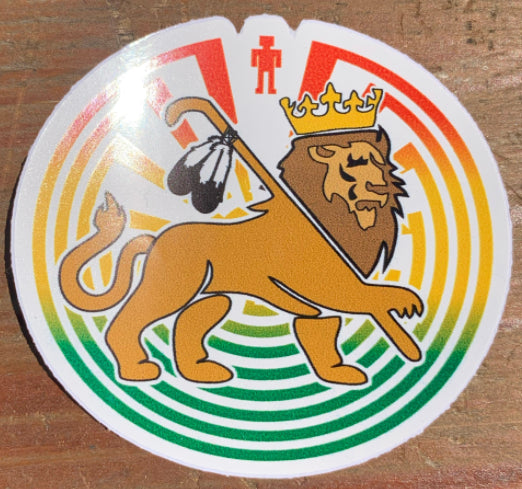 Rasta Maze Sticker 3"