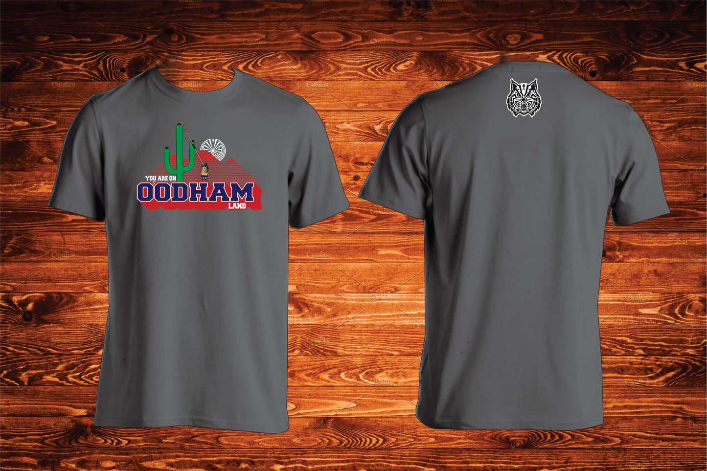 You Are On O'odham Land T-shirt Design by True Descendants Trading Company