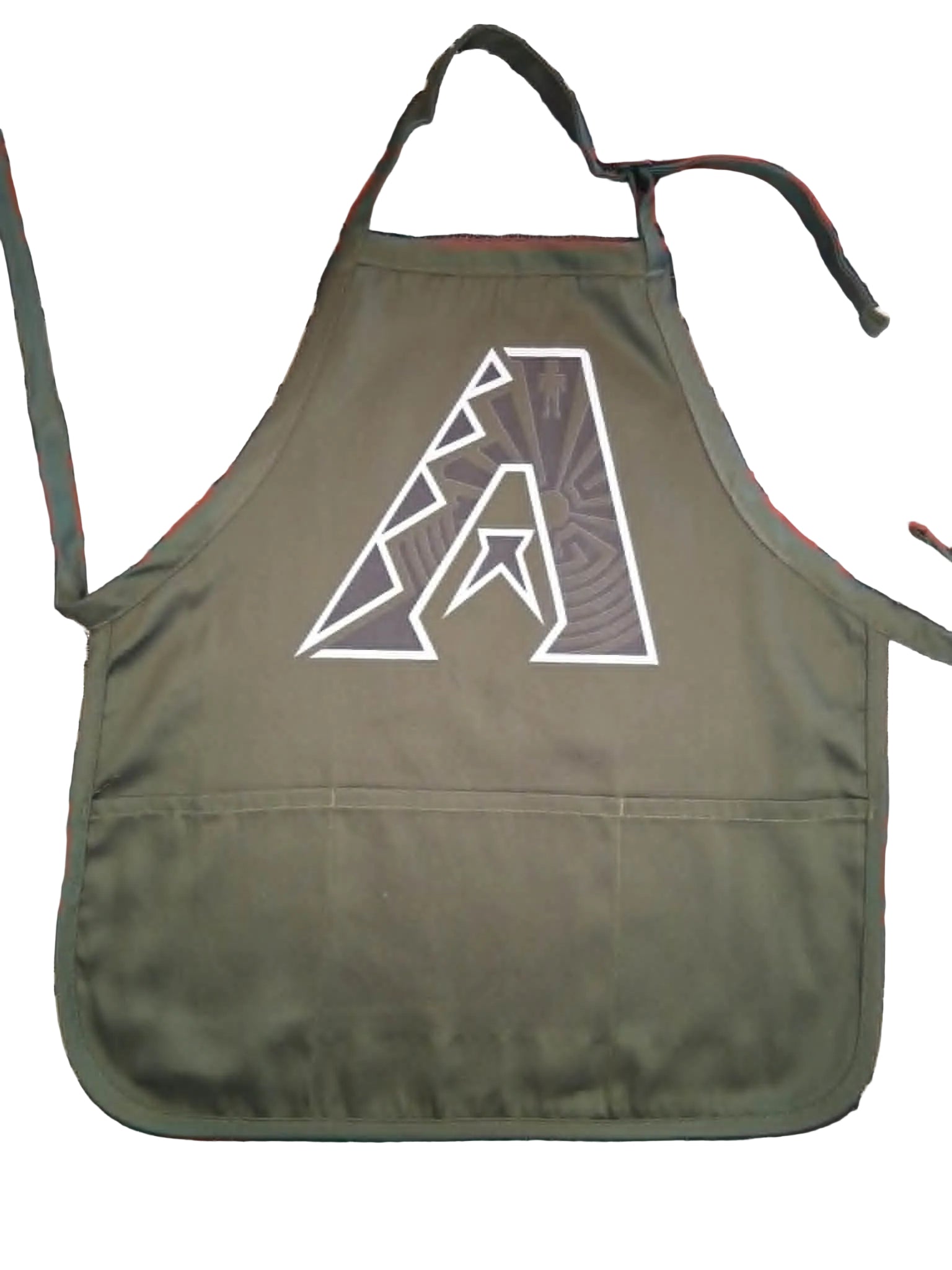 Army Green Arizona Diamond Backs Apron