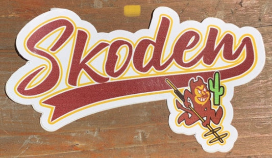 Skoden Burnie Harvesting Sticker