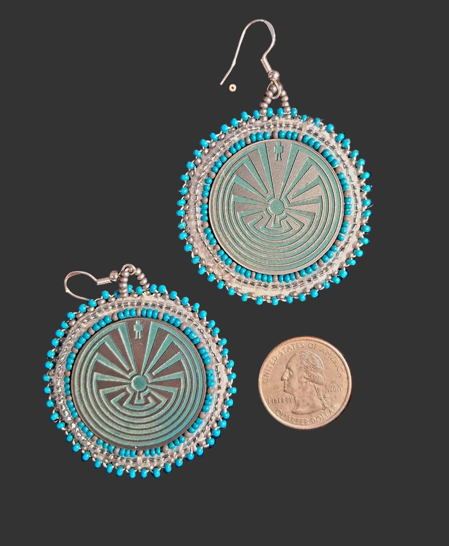 Blue Man in the Maze