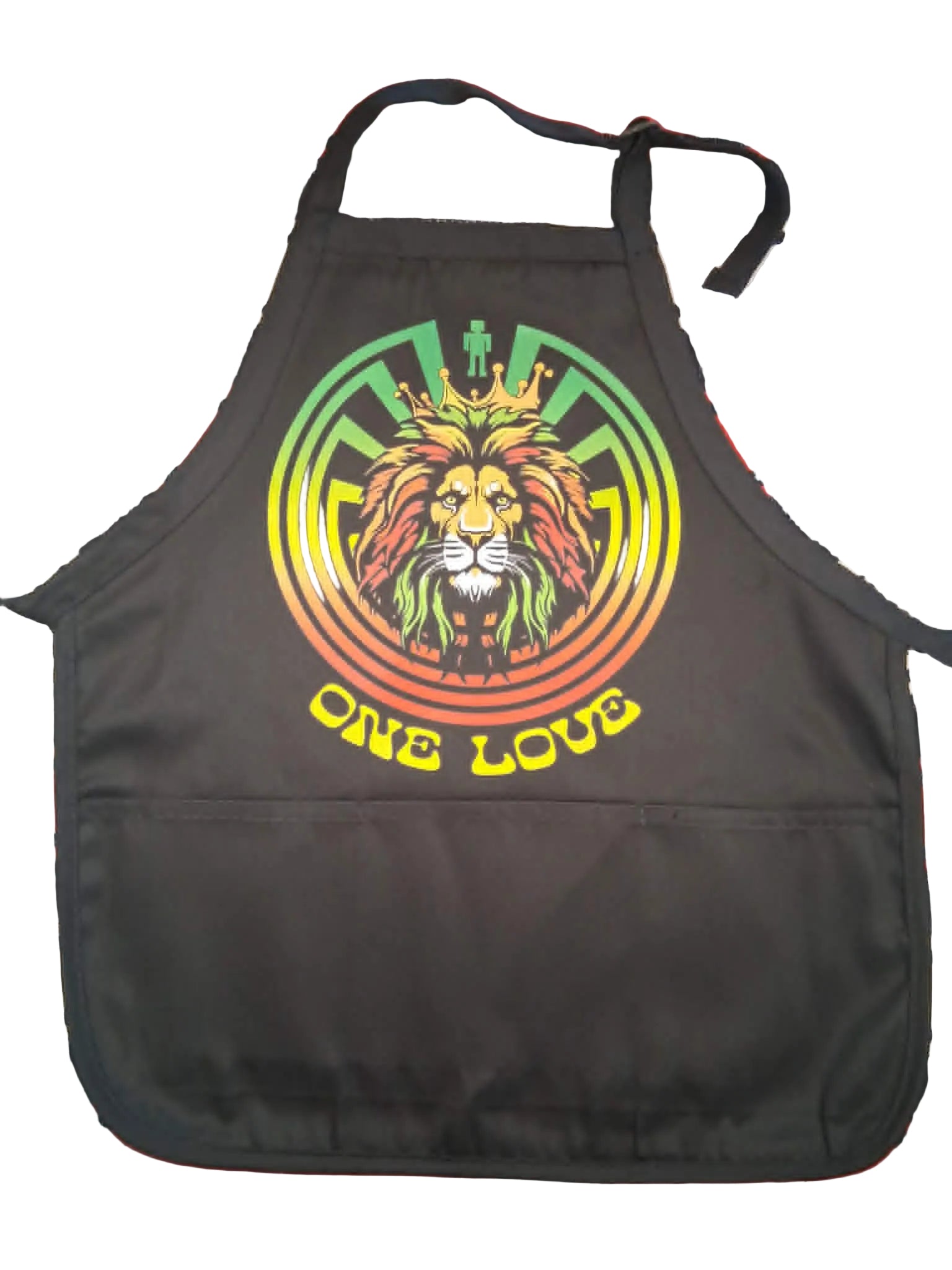 Black One Love Apron