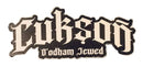 Cukson O'odham Jewed Sticker white on black