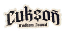 Cukson O'odham Jewed Sticker black on white
