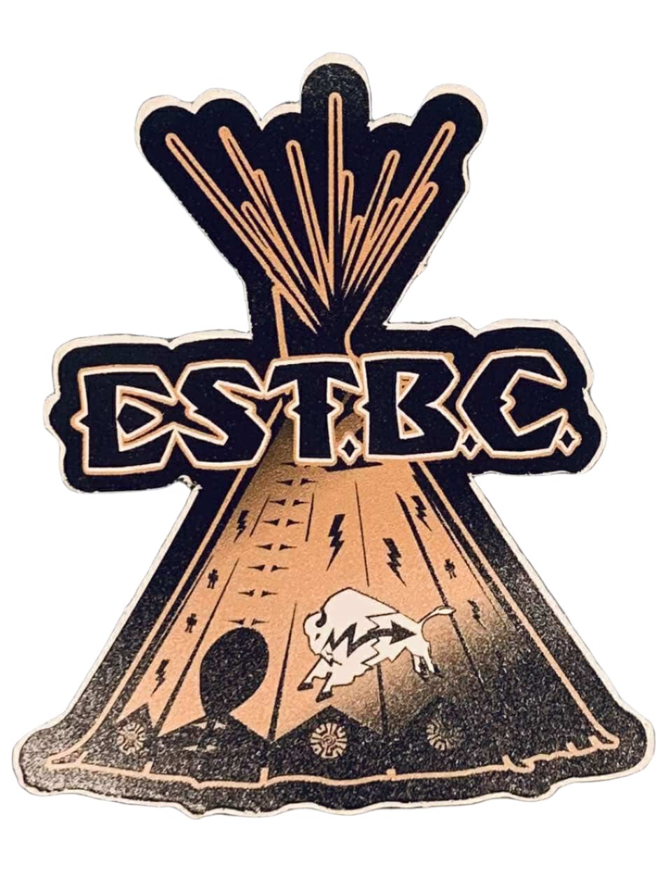 EST B.C. Tipi sticker