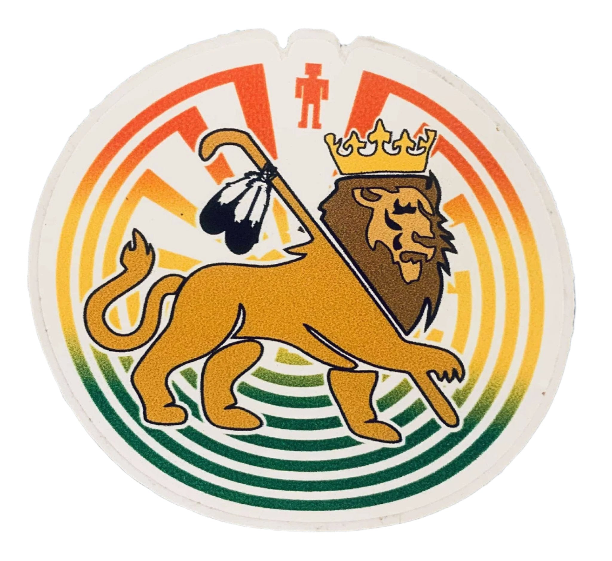 Rasta Maze Sticker 3"