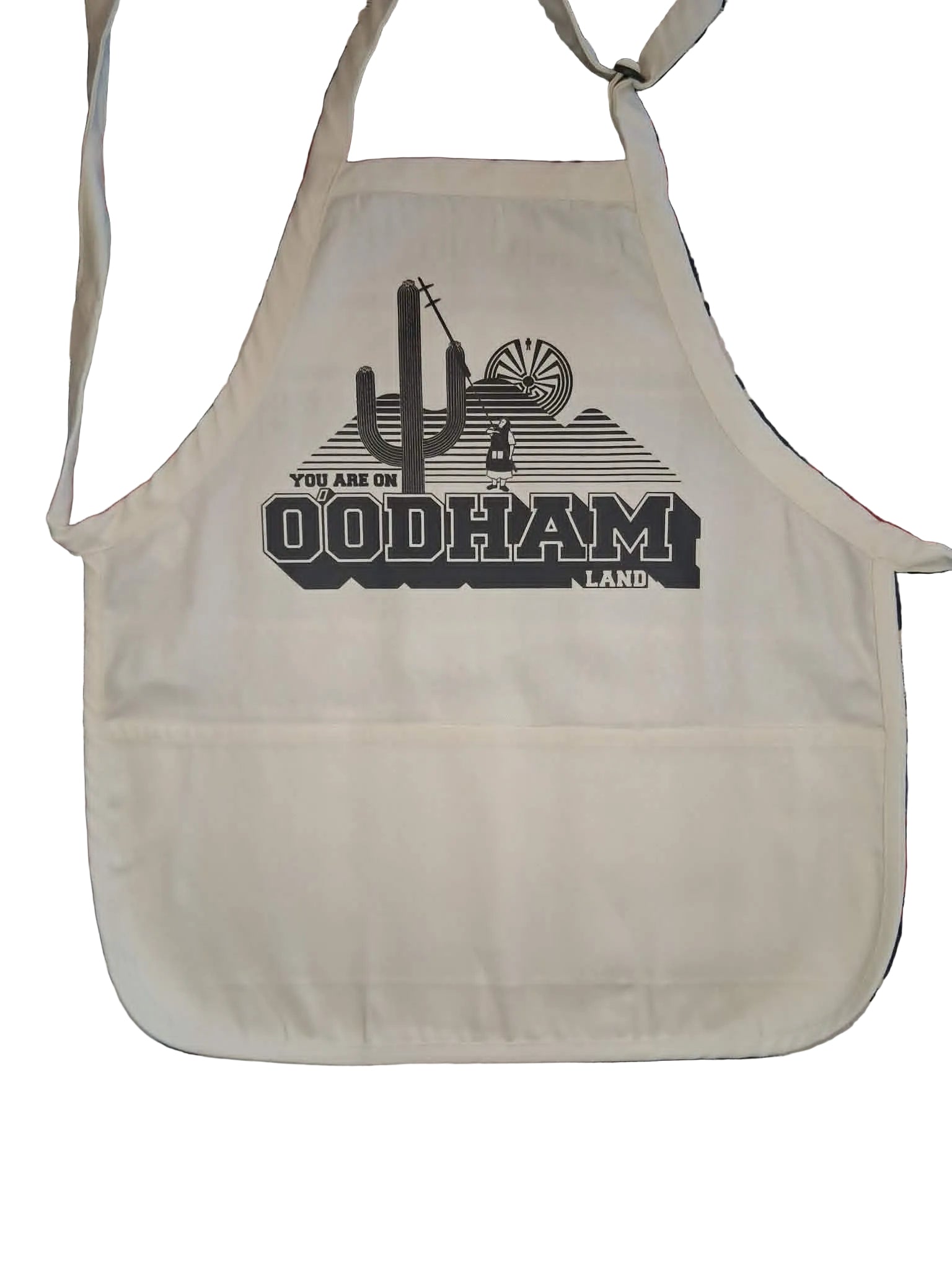 Butter Cream O'Odham Land Apron