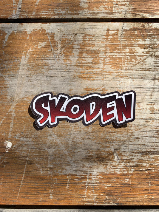 Skoden Sticker 3"