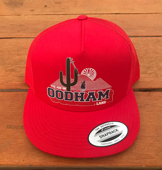 You Are On O'odham Land Trucker Snap Back Hat